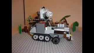 Lego MOC Sci-Fi / Post-apocalyptic Half-Track. May 17, 2022.