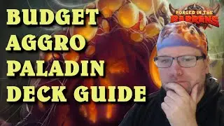 Budget Aggro Paladin deck guide and gameplay (Hearthstone Forged in the Barrens)