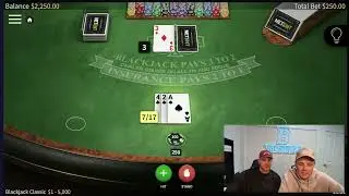 We played perfect blackjack for 5 minutes and made $500!!!