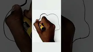 Fried Egg drawing, painting and colouring for kids, how to draw Fried Egg #artforkids