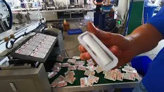 HP 500B Lipstick Paper Card Blister Packing Machine
