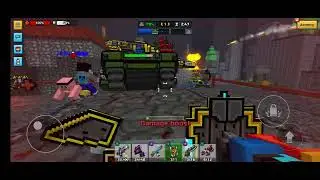 GREEN SLIME Clan Raid ! - Pixel Gun 3D - PG3D