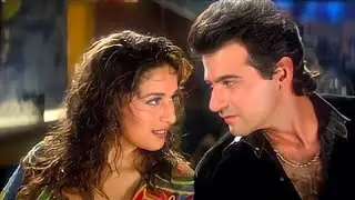 Bina Payal Ke Baje Ghungroo - Akhiyaan Milaoon | Raja | Bollywood 90's Songs | Sanjay, Madhuri