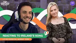 🇮🇪 Ireland's JESC 2025 Song Reaction | Lottie O'Driscoll Murray - R&uacute;in