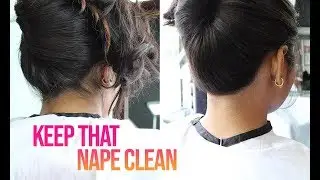 Let's keep that nape clean | Nape shave