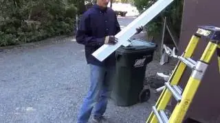 Gutter guards that ended up in our recycling container- Pt.2 & a recommendation