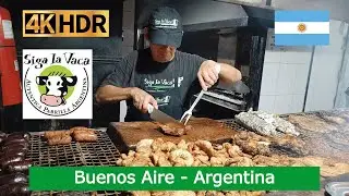 SIGA LA VACA Puerto Madero Tenedor Libre Buenos Aires Argentina DE TODO UN POCO 4K
