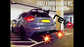 2017 Mk3 Focus RS- POPs & BANGs With Miltek Decat & Non Resonated Catback