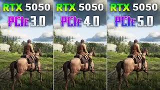 PCIe 3.0 vs PCIe 4.0 vs PCIe 5.0 on RTX 5050 - Is There a Difference?