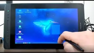 Setup Drawing monitor ( Huion Kamvas Pro 16) with Linux