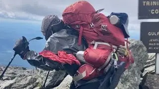 Blown Away By High Winds- Atop Mt. Washington, White Mountains
