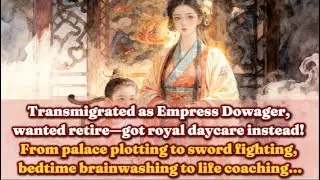 Transmigrated as Empress Dowager, ready for retirement but Emperor dumps royal tots at my door!