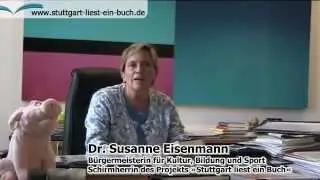 Stuttgart liest ein Buch: Dr. Susanne Eisenmann
