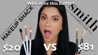 SMITH COSMETICS VS MAKEUP SHACK BRUSHES | BATTLE OF BRUSHES | MagdalineJanet