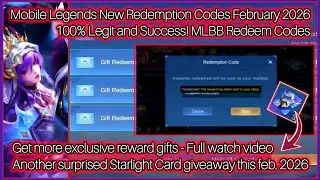 Новые промокоды Mobile Legends от 8 февраля 2026 года - новый неожиданный розыгрыш Starlight + пр...