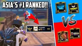 Midas + Bubsa VS Feitz + Repec! (#1 ASIA CONQUERORS) | PUBG Mobile