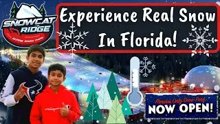Snowcat Ridge Florida | Experience Real Snow in Florida | Family Fun | Aaron Austin |