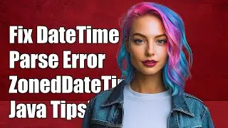 Fixing DateTimeParseException: Can't Convert String to ZonedDateTime in Java