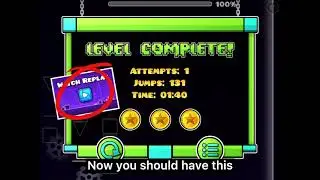 How to record geometry dash completions without wasting storage of videos of all your fails