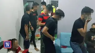 6 pelajar sekolah antara 15 ditahan berparti