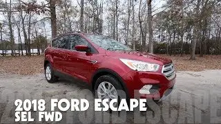 🔵 New 2018 Ford Escape SEL FWD - REVIEW / Walkaround @ Ravenel Ford