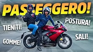 COME PORTARE IL PASSEGGERO IN MOTO!