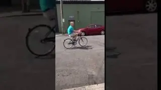 Bernie's New Linus Bicycle