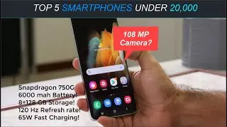 Top 5 Best Smartphones Under ₹20000 Budget ⚡ February 2020⚡ Gaming and 5G Phones! 108 MP Camera?