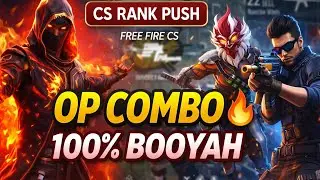 CS Rank Push King Combo 👑 | Free Fire CS 100% Win
