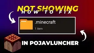 Как исправить ошибку &laquo;.minecraft folder not displayed&raquo; (2023) | Руководство по Pojavlauncher