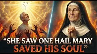 Saint Bridget Saw a Soul Saved From Hell by One Single Hail Mary