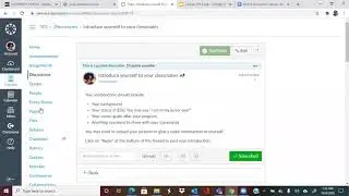 Discussion, and Assignment in Canvas Learning Management System