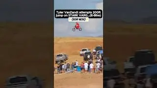 WORLD RECORD Jump on Electric motorcycle⚡️Stark VARG #promotocross (via @motovan_zandt | ig)
