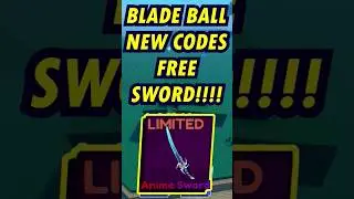 НОВЫЕ КОДЫ *BLADE BALL*! Коды на январь 2026 года. Бесплатный скин меча!