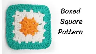 How To Crochet Block Stitch Granny Square