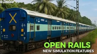 Unlocking Open Rails New Version Features| MSTS Advanced Activity | Indian Train Simulator 2025
