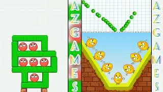 Draw To Smash - Save The Doge vs Hide Ball: Brain Teaser - All Levels Walkthrough Gameplay,Part 45.