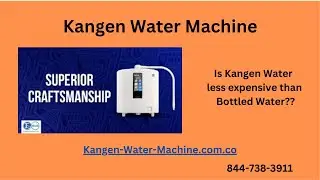 How much does a kangen water machine cost?