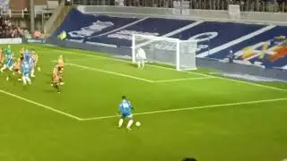 Birmingham City goalkeeper John Ruddy almost scores against Hull City! @StanblueKRO
