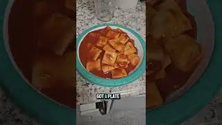 When life gives you lemons, make a plate of ravioli 😂
