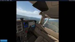 X Plane 11 - Take off from CYYJ - Ortho4xp, World2xplane - NO SOUND