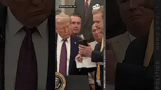 Trump says viral video showing someone throwing items out of White House window was AI generated