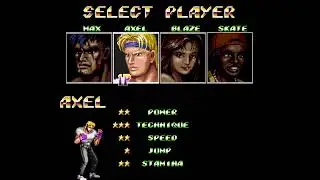 Streets of Rage 2 - Axel Custom Color Mod PB