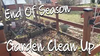End Of Season Garden Clean Up To Compost