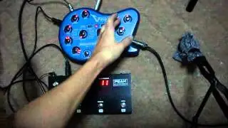 peak midi foot controller รุ่น FCB4N2 and v-amp 2