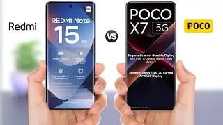 Redmi Note 15 5G vs Poco X7 5G || Full Comparison 