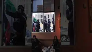 Street Photographer Captures Starbucks Takeover | Los Angeles Protest