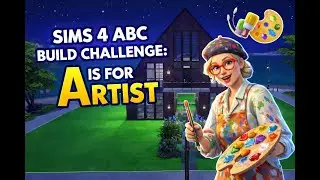 А &mdash; значит ИСКУССТВО: Строительный челлендж ABC | Sims 4 Build