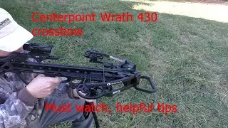 Centerpoint Wrath 430 Crossbow, watch before you buy, fast affordable crossbow with a few issues.