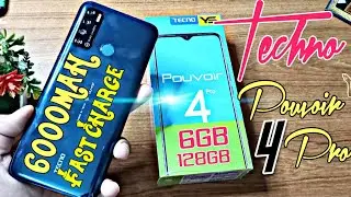 Tecno Pouvoir 4 pro Unboxing & Review | 6GB+128GB | Price in Pakistan